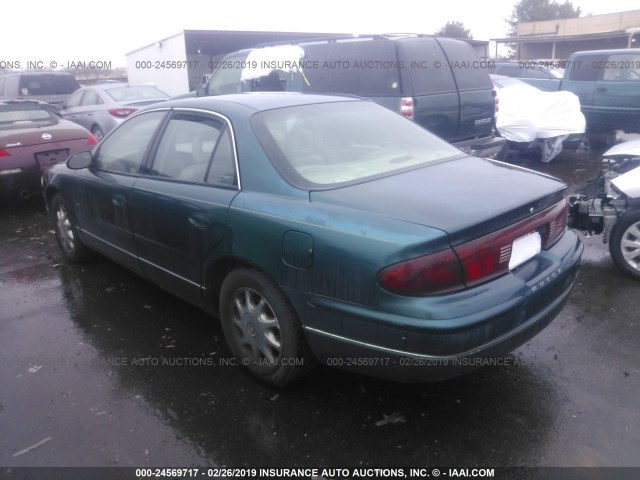 2G4WB52K6V1423480 - 1997 BUICK REGAL LS GREEN photo 3