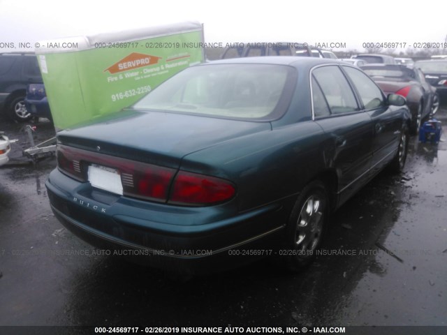 2G4WB52K6V1423480 - 1997 BUICK REGAL LS GREEN photo 4