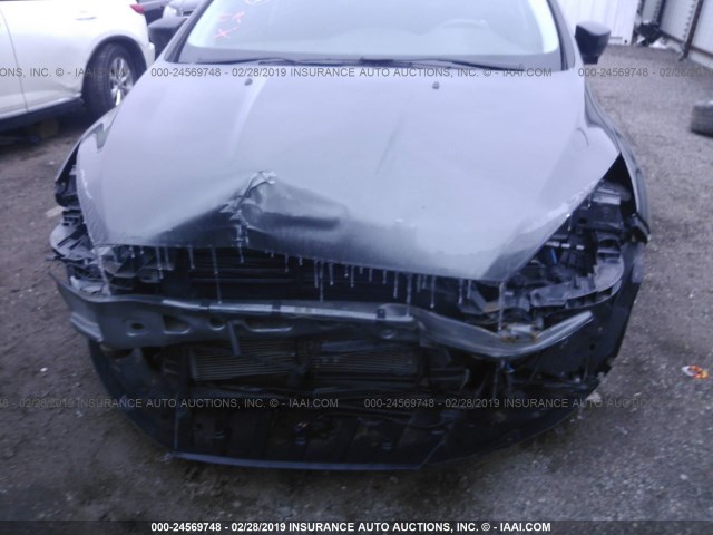 1FADP3E20HL210381 - 2017 FORD FOCUS S GRAY photo 6