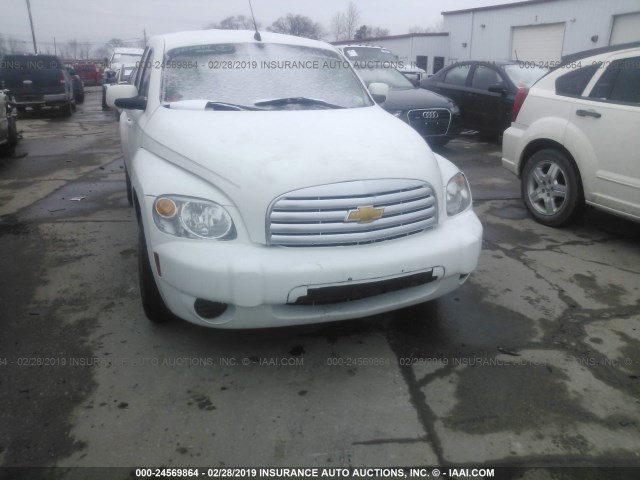 3GNDA23P68S529970 - 2008 CHEVROLET HHR LT WHITE photo 6