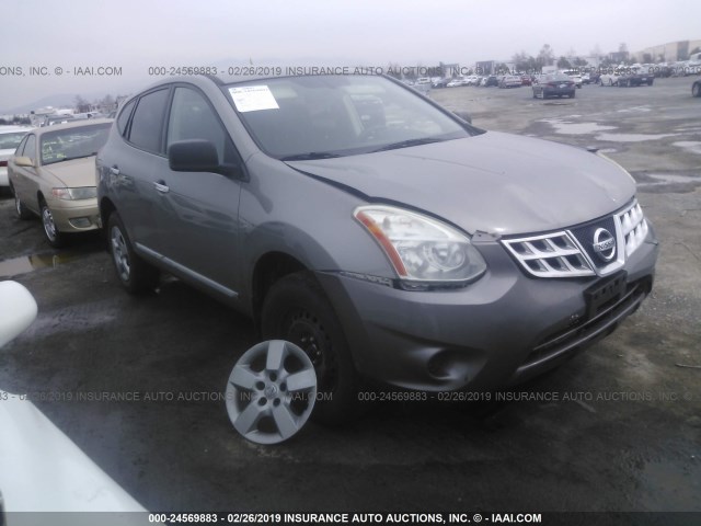 JN8AS5MT9DW515120 - 2013 NISSAN ROGUE S/SV GRAY photo 1