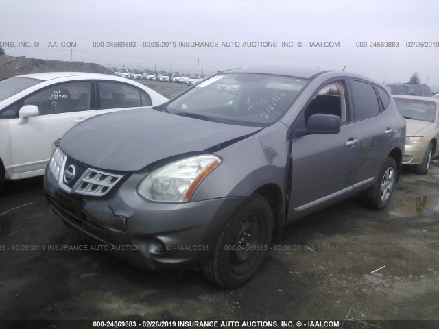 JN8AS5MT9DW515120 - 2013 NISSAN ROGUE S/SV GRAY photo 6