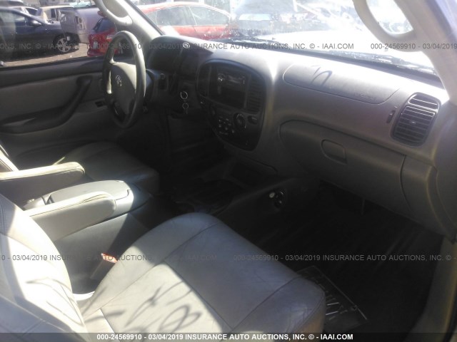 5TDZT34A24S234985 - 2004 TOYOTA SEQUOIA SR5 SILVER photo 6