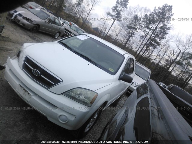 KNDJD733365655868 - 2006 KIA SORENTO EX/LX WHITE photo 2