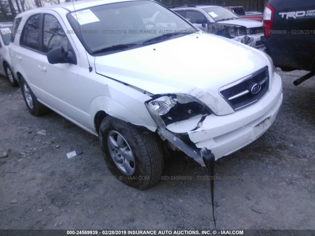 KNDJD733365655868 - 2006 KIA SORENTO EX/LX WHITE photo 6