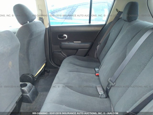 3N1BC1CP2CK271169 - 2012 NISSAN VERSA S/SL GRAY photo 8