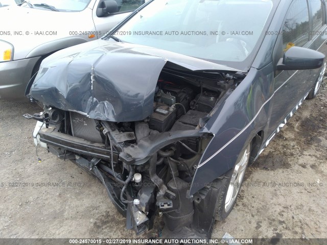 3N1AB61E39L697033 - 2009 NISSAN SENTRA 2.0/2.0S/2.0SL GRAY photo 6