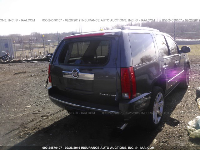 1GYS4CEF1BR163681 - 2011 CADILLAC ESCALADE PREMIUM GRAY photo 4