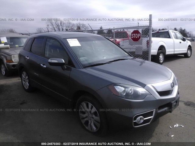 5J8TB1H52BA008208 - 2011 ACURA RDX TECHNOLOGY GRAY photo 1