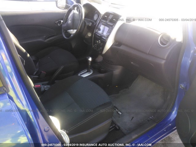 3N1CE2CP3GL395732 - 2016 NISSAN VERSA NOTE S/S PLUS/SV/SL/SR BLUE photo 5