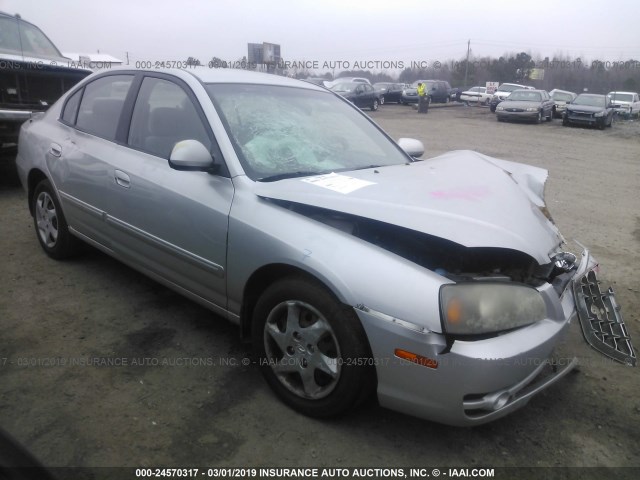 KMHDN46D05U063132 - 2005 HYUNDAI ELANTRA GLS/GT SILVER photo 1