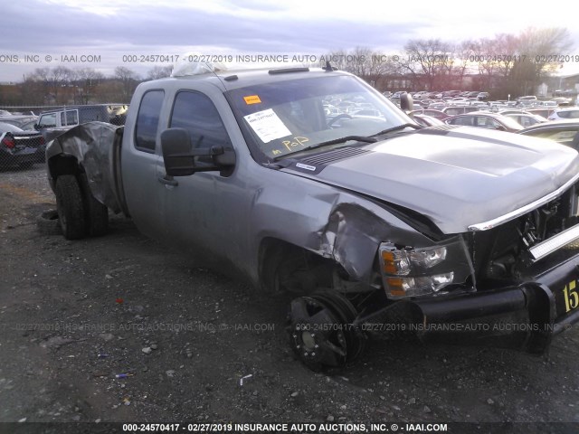 1GCJK39688E176901 - 2008 CHEVROLET SILVERADO K3500 GRAY photo 1