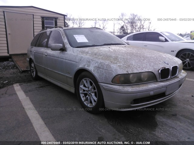 WBADS43423GE10778 - 2003 BMW 525 IT AUTOMATIC SILVER photo 1