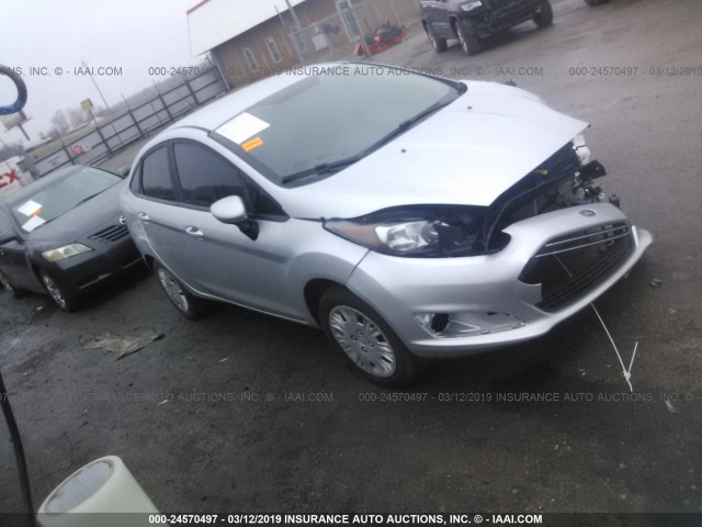 3FADP4AJ2JM136338 - 2018 FORD FIESTA S SILVER photo 1