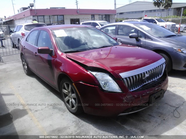 3MEHM0JA8AR628905 - 2010 MERCURY MILAN PREMIER RED photo 1