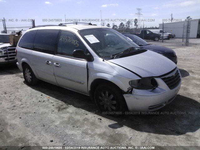 2C4GP54L65R202382 - 2005 CHRYSLER TOWN & COUNTRY TOURING SILVER photo 1