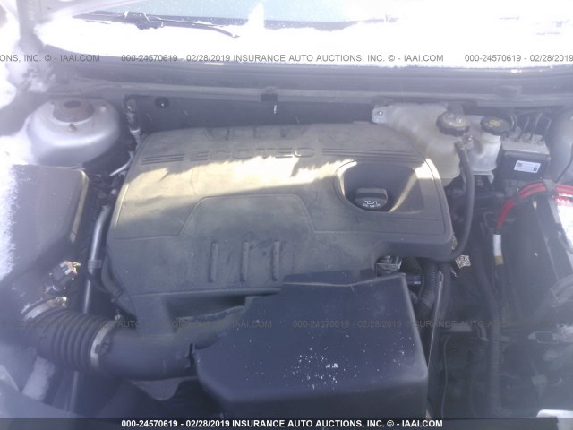 1G1ZA5EU1CF318510 - 2012 CHEVROLET MALIBU LS GRAY photo 10