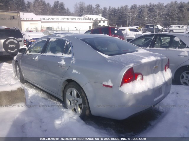 1G1ZA5EU1CF318510 - 2012 CHEVROLET MALIBU LS GRAY photo 3