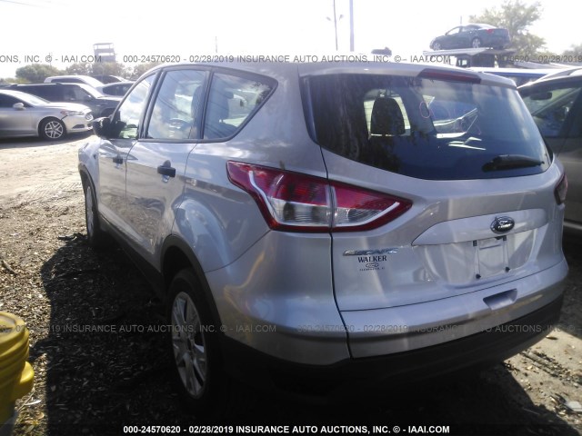 1FMCU0F74GUA60738 - 2016 FORD ESCAPE S GRAY photo 3