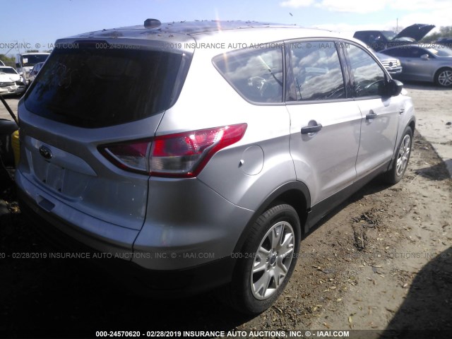 1FMCU0F74GUA60738 - 2016 FORD ESCAPE S GRAY photo 4