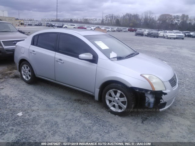 3N1AB61E97L629753 - 2007 NISSAN SENTRA 2.0/2.0S/2.0SL SILVER photo 1