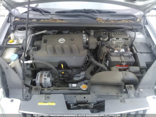 3N1AB61E97L629753 - 2007 NISSAN SENTRA 2.0/2.0S/2.0SL SILVER photo 10