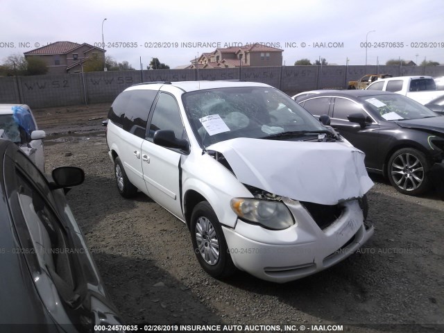 2A4GP44R96R905954 - 2006 CHRYSLER TOWN & COUNTRY LX WHITE photo 1