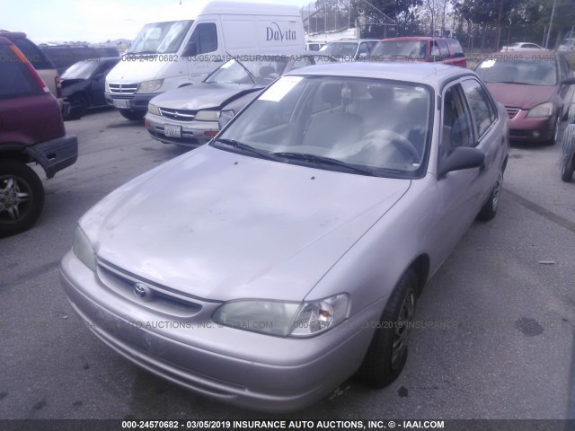 1NXBR12EXYZ332928 - 2000 TOYOTA COROLLA VE/CE/LE GOLD photo 2