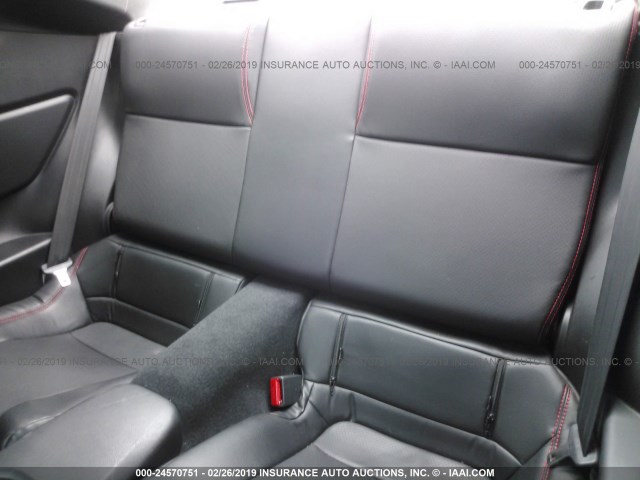 JF1ZNAA16D2730291 - 2013 TOYOTA SCION FR-S WHITE photo 8