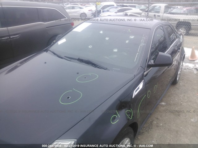 1G6DC5E56C0140832 - 2012 CADILLAC CTS BLACK photo 6