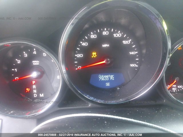 1G6DC5E56C0140832 - 2012 CADILLAC CTS BLACK photo 7