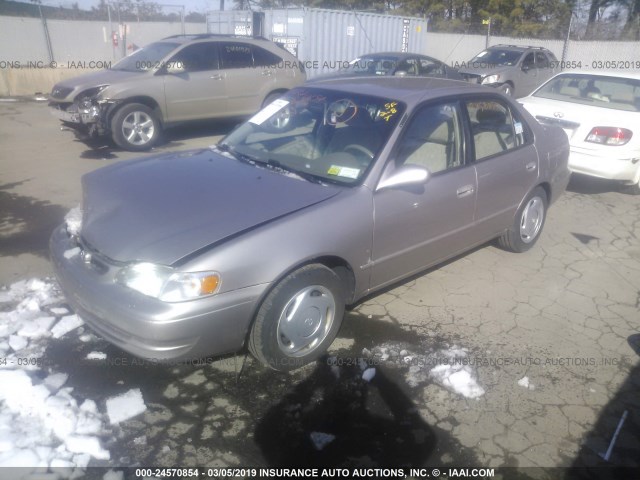 2T1BR18E6WC038982 - 1998 TOYOTA COROLLA VE/CE/LE GRAY photo 2