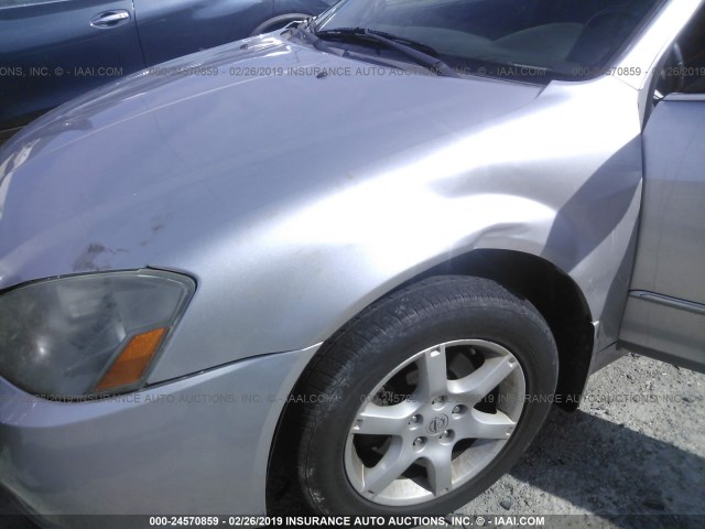 1N4AL11D05C386112 - 2005 NISSAN ALTIMA S/SL SILVER photo 6