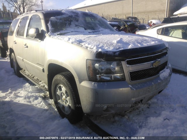 1GNFK23059R162301 - 2009 CHEVROLET TAHOE K1500 LT SILVER photo 1