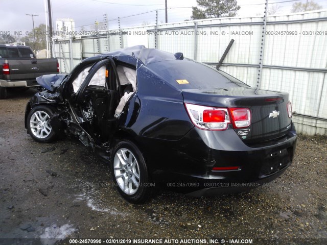 1G11C5SL2EF301026 - 2014 CHEVROLET MALIBU 1LT შავი ფოტო 3