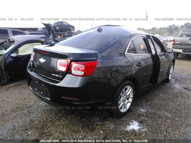 1G11C5SL2EF301026 - 2014 CHEVROLET MALIBU 1LT შავი ფოტო 4