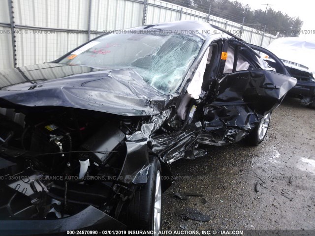 1G11C5SL2EF301026 - 2014 CHEVROLET MALIBU 1LT შავი ფოტო 6