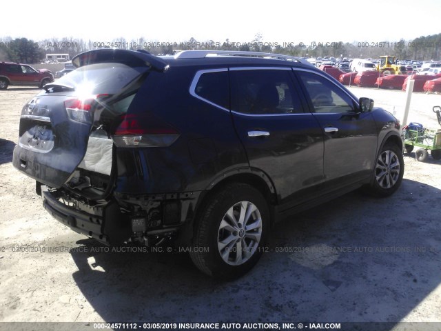 JN8AT2MT3JW466228 - 2018 NISSAN ROGUE S/SL/SV BLACK photo 4