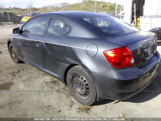 JTKDE177070176349 - 2007 TOYOTA SCION TC 蓝色 照片 3