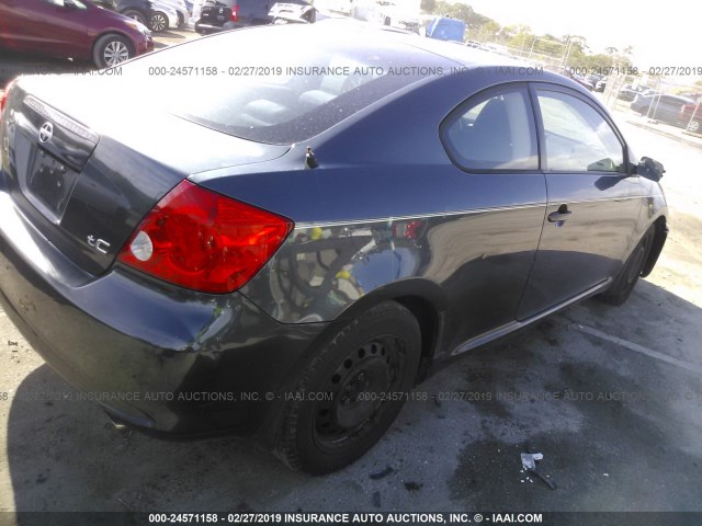 JTKDE177070176349 - 2007 TOYOTA SCION TC 蓝色 照片 4