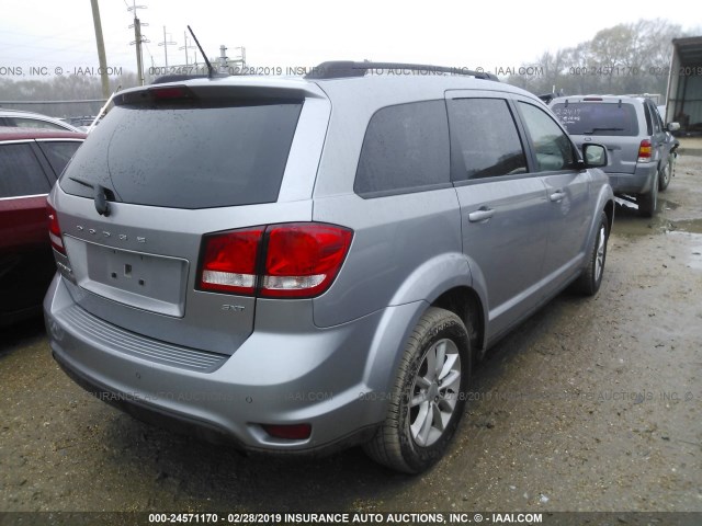 3C4PDCBB7FT718188 - 2015 DODGE JOURNEY GRAY photo 4