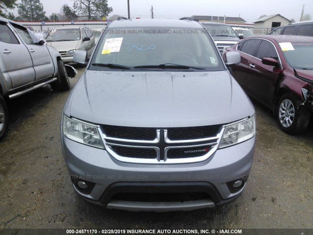 3C4PDCBB7FT718188 - 2015 DODGE JOURNEY GRAY photo 6