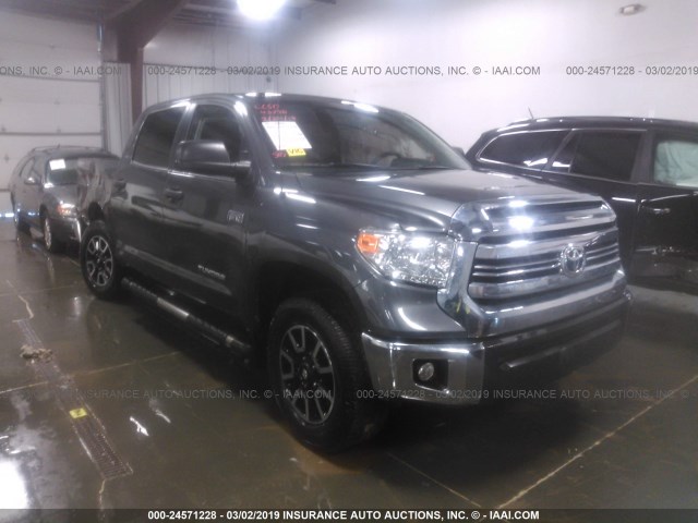 5TFDW5F10GX557277 - 2016 TOYOTA Tundra CREWMAX SR5/TRD PRO 灰色 照片 1