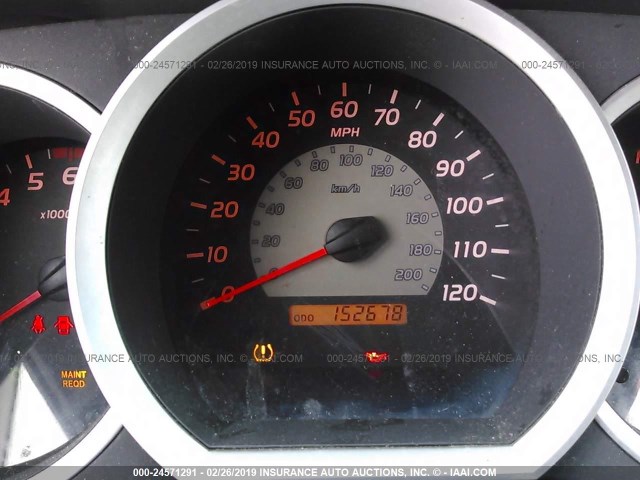 5TETX22N76Z289190 - 2006 TOYOTA TACOMA ACCESS CAB შავი ფოტო 7