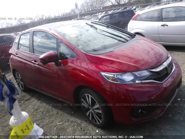 3HGGK5H88JM725202 - 2018 HONDA FIT EX/EXL RED photo 1