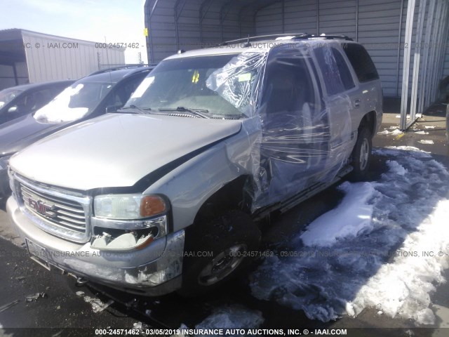 1GKEK13Z14R130827 - 2004 GMC YUKON SILVER photo 6