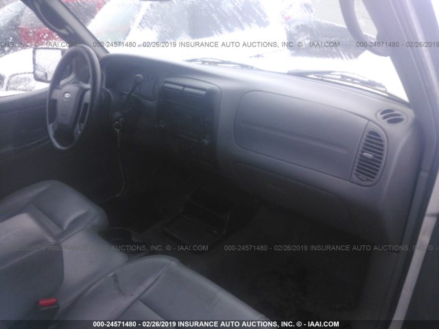 1FTYR10UX8PA18350 - 2008 FORD RANGER WHITE photo 5