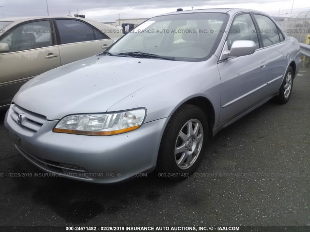 JHMCG66802C024307 - 2002 HONDA ACCORD EX/SE SILVER photo 2