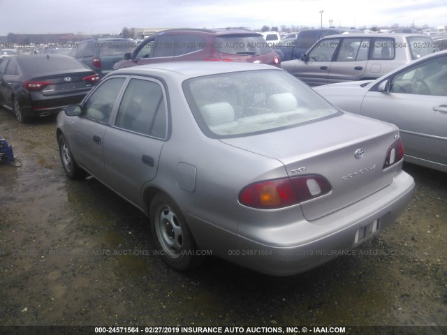 1NXBR12E4XZ278508 - 1999 TOYOTA COROLLA VE/CE/LE Champagne photo 3