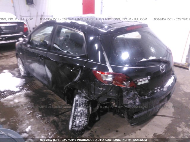 JM1DE1KY0C0147855 - 2012 MAZDA MAZDA2 Dark Blue photo 3
